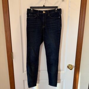 Athleta Size 6 Sculptek Like New Dark Skinny Jeans